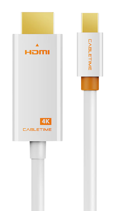 CABLETIME καλώδιο mini DisplayPort σε HDMI CT-AV588-03G4K CABLETIME καλώδιο mini DisplayPort σε HDMI CT-AV588-03G4K