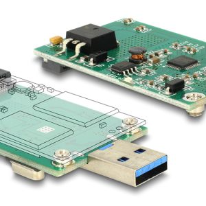 DELOCK αντάπτορας USB σε mSATA 62681, 5Gbps 3 62681 2