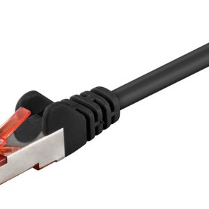 GOOBAY καλώδιο δικτύου 68694, CAT 6 S/FTP, copper, 250MHz, 10m, μαύρο 1 GOOBAY καλώδιο δικτύου 68694