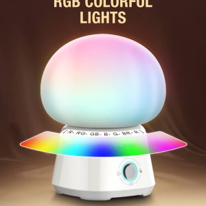 LDNIO LED φωτιστικό νυκτός Y4, RGB, ρυθμιζόμενο, επαναφορτιζόμενο, λευκό 2 RGB