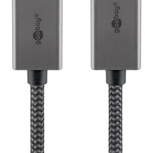 GOOBAY αντάπτορας DisplayPort σε HDMI 75271, 4K/60Hz, 0.2m, γκρι 2 4K/60Hz