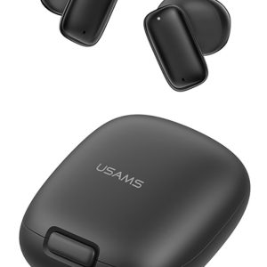 USAMS earphones με θήκη φόρτισης ID25, TWS, Φ13mm, 30/230mAh, μαύρα 1 USAMS earphones με θήκη φόρτισης ID25