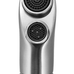 BRUNO μπαταρία πάγκου κουζίνας BRN-0238, τρίοδη, αναμεικτική, ασημί 4 ασημί