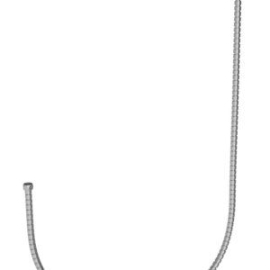 BRUNO σπιράλ ντους BRN-0244, ανοξείδωτο ατσάλι, 1.5m, ασημί 2 ανοξείδωτο ατσάλι