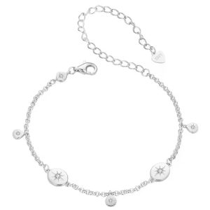 BAMOER βραχιόλι BSB182 με κυβική ζιρκόνια