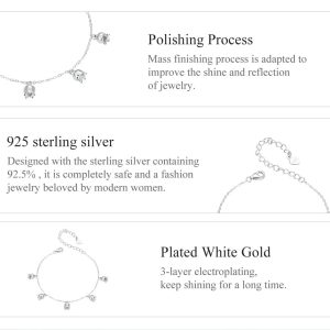 BAMOER βραχιόλι BSB183, ασήμι 925, ασημί 4 BSB183 3