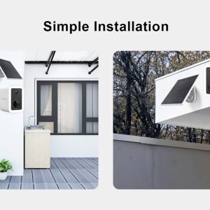 VSTARCAM smart ηλιακή κάμερα CB554 με φωτισμό, 3MP, WiFi, SD, 5200mAh, IP66 3 WiFi