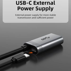 CABLETIME καλώδιο προέκτασης USB CT-AMAFA3, active, 5Gbps, 5m, μαύρο 4 5m