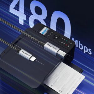 CABLETIME καλώδιο USB-C σε USB Type B CT-CMBM1, 480Mbps, 1.5m, μαύρο 2 480Mbps