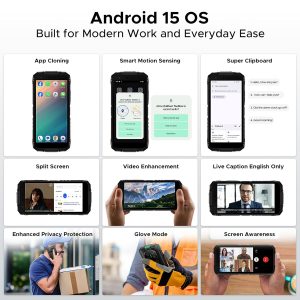 DOOGEE smartphone Fire 3, 5.5", 3/64GB, 8350mAh, IP68/IP69K/MIL-STD-810H, μαύρο 4 8350mAh