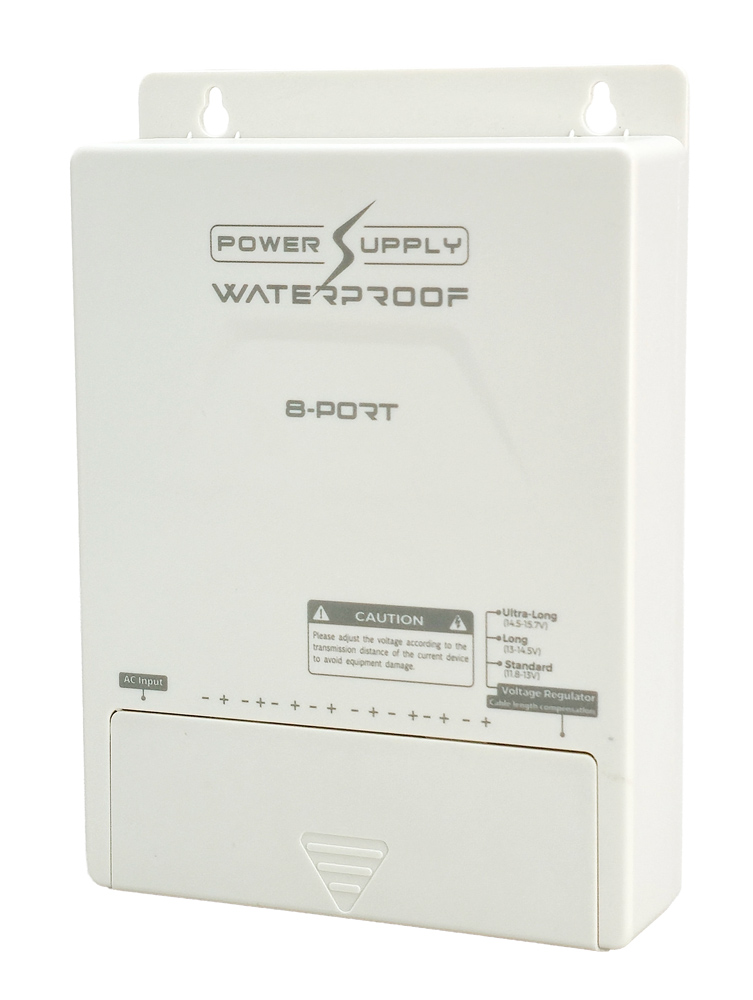 FOLKSAFE τροφοδοτικό συστημάτων CCTV FS-DC120805W FOLKSAFE τροφοδοτικό συστημάτων CCTV FS-DC120805W