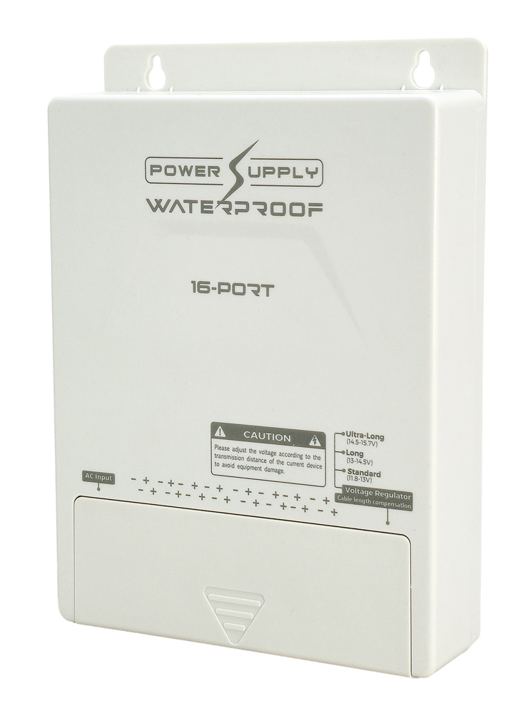 FOLKSAFE τροφοδοτικό συστημάτων CCTV FS-DC121608W FOLKSAFE τροφοδοτικό συστημάτων CCTV FS-DC121608W