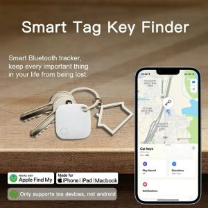 HAVEDEER smart tag ITAG03 για iOS συσκευές, Bluetooth tracker, λευκό 3 λευκό