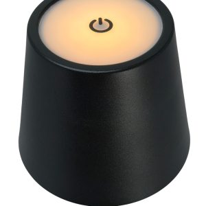 POWERTECH LED επιτραπέζιο φωτιστικό HLL-0193, ρυθμιζόμενο, επαναφορτιζόμενο, μαύρο 3 επαναφορτιζόμενο