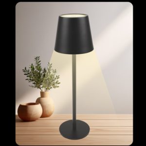 POWERTECH LED επιτραπέζιο φωτιστικό HLL-0194, ρυθμιζόμενο, επαναφορτιζόμενο, λευκό 2 ρυθμιζόμενο