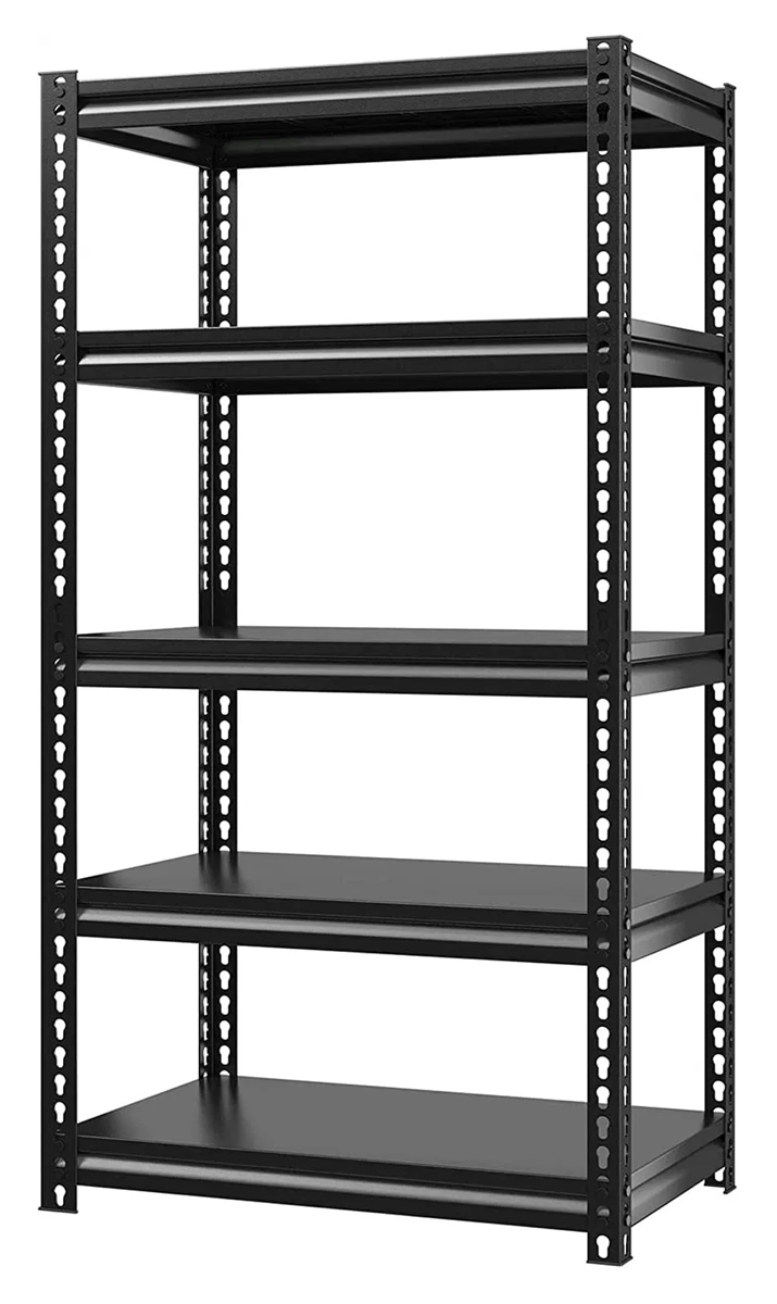 HOME USE μεταλλική ραφιέρα HUH-0248 με 5 ράφια HOME USE μεταλλική ραφιέρα HUH-0248 με 5 ράφια