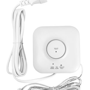 HANWEI ενσύρματος ανιχνευτής διαρροής αερίου JT-KBR2 με ηχητικό & οπτικό συναγερμό, WiFi, TUYA 3 TUYA