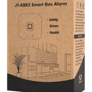 HANWEI ενσύρματος ανιχνευτής διαρροής αερίου JT-KBR2 με ηχητικό & οπτικό συναγερμό, WiFi, TUYA 4 JT KBR2 3