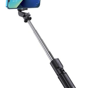 KAKUSIGA selfie stick KSC-1143 με τρίποδο, έως 70cm, Bluetooth, μαύρο 4 μαύρο