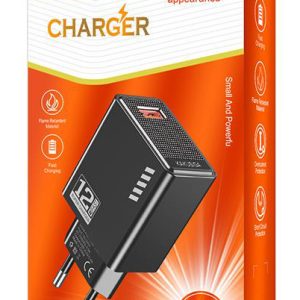 KAKUSIGA φορτιστής τοίχου KSC-1235, USB, 12W, μαύρος 3 12W