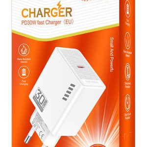 KAKUSIGA φορτιστής τοίχου KSC-1241, USB-C, 30W, λευκός 3 30W