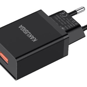 KAKUSIGA φορτιστής τοίχου KSC-930, USB, 2.4A, μαύρος 3 2.4A