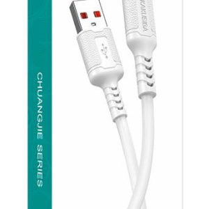 KAKUSIGA καλώδιο Lightning σε USB KSC-984, σιλικόνης, 3Α, 480Mbps, 1m, λευκό 4 480Mbps