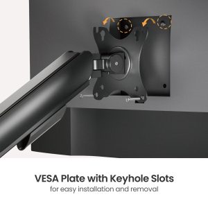 BRATECK βάση γραφείου οθόνης LDT97-C012PE, 17-32", έως 9kg 3 έως 9kg