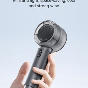 USAMS φορητός ανεμιστήρας LU01 με 5 ταχύτητες, 2000mAh, λευκός 4 LU01FS02 3
