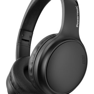 POWERTECH headphones PT-1463, ενσύρματα & ασύρματα, ANC, 40mm, 500mAh, μαύρα 1 POWERTECH headphones PT-1463