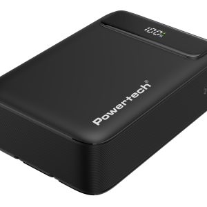 POWERTECH power bank PT-1504 με καλώδια & οθόνη, 20000mah, 22.5W, μαύρο 3 22.5W