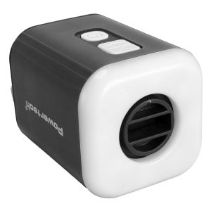 POWERTECH μίνι τρόμπα PT-1554 με φακό, 5W, επαναφορτιζόμενη, μαύρη 3 επαναφορτιζόμενη