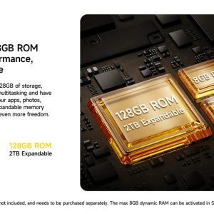 ULEFONE smartphone RugKing 3 Pro, 6.56", 8/128GB, 5700mAh, IP68/IP69K, μαύρο 4 5700mAh