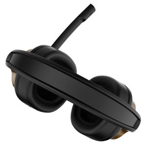 SADES gaming headset UPOWER, 3.5mm σύνδεση, 40mm, μαύρο/χρυσό 3 40mm