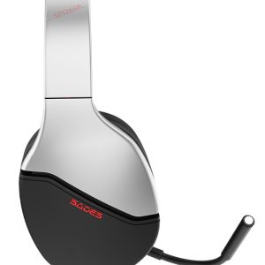 SADES gaming headset SPOWER, 3.5mm σύνδεση, 40mm, multi-platform, ασημί 2 3.5mm σύνδεση