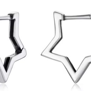 BAMOER σκουλαρίκια κρίκοι SCE1136