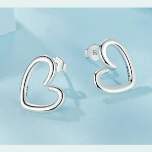 BAMOER σκουλαρίκια καρφωτά SCE1769, ασήμι 925, ασημί 3 ασημί