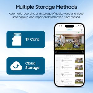 SECTEC smart ηλιακή κάμερα ST-515C-3M-5W-BK, 3MP, WiFi, SD, PTZ, IP65 3 WiFi