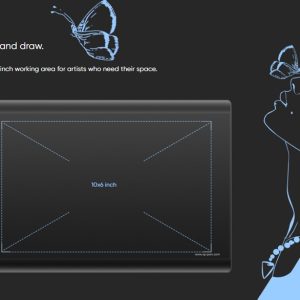 XP-PEN ταμπλέτα σχεδίασης με γραφίδα Star 03 V2, 228.8x152.6mm, μαύρο 3 μαύρο