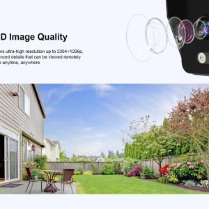 VSTARCAM smart κάμερα TS3, 3MP, WiFi, SD, IP66 4 SD