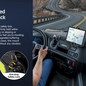 ULEFONE βάση tablet αυτοκινήτου UAN02 για ταμπλό, μαύρη 4 UAN02 11