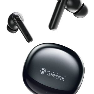CELEBRAT earphones με θήκη φόρτισης W71