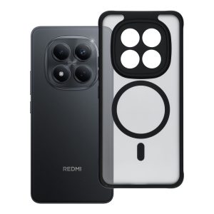 Case for Xiaomi Redmi Note 15 PRO 4G Full Matte Mag Cover compatible with MagSafe black