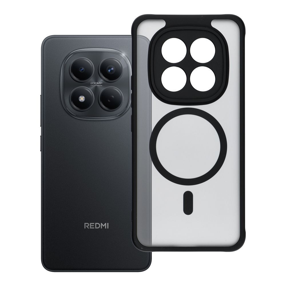 Case for Xiaomi Redmi Note 15 PRO 4G Full Matte Mag Cover compatible with MagSafe black Case for Xiaomi Redmi Note 15 PRO 4G Full Matte Mag Cover compatible with MagSafe black