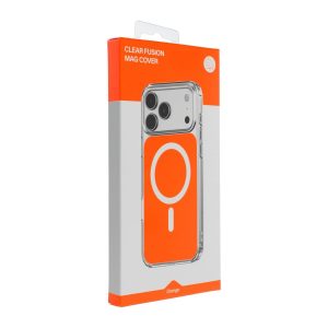 Θήκη iPhone 17 Pro Max Clear Fusion Mag Cover MagSafe Compatible Hermes Orange 5 c4395cfc09c4fd44b8b3f56593e0c45a
