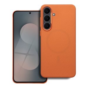 Case for Samsung A17 / A18 K-Look comaptible with MagSafe orange