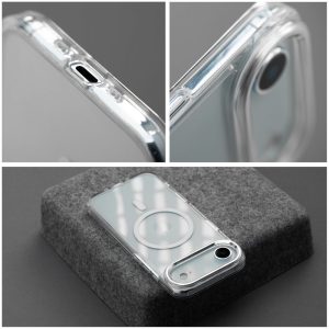 Θήκη iPhone 17 Pro Frame Clear Hybrid Mag Cover MagSafe Compatible Διάφανη 5 db3f7e0eff84340be00a0bc642b6ab0e