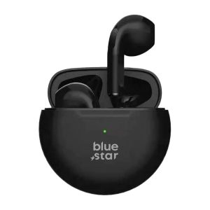 Ασύρματα Ακουστικά Bluetooth BLUE STAR Circle Beat TX3 TWS Μαύρα με Θήκη Φόρτισης
