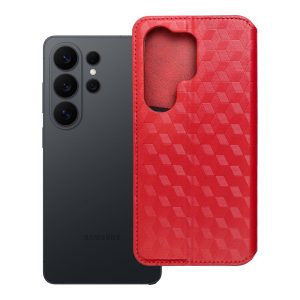 Flip case for Motorola G17 POWER Cubic Book red 3 01f5f50f7b2696182a0fe7a6cf374181