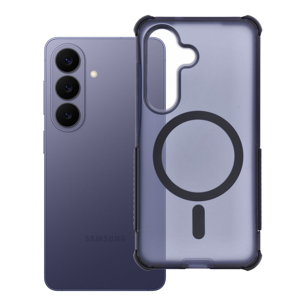 Case for Samsung S26 Forcell F-Protect BumperX Premium compatible with MagSafe navy blue Case for Samsung S26 Forcell F-Protect BumperX Premium compatible with MagSafe navy blue